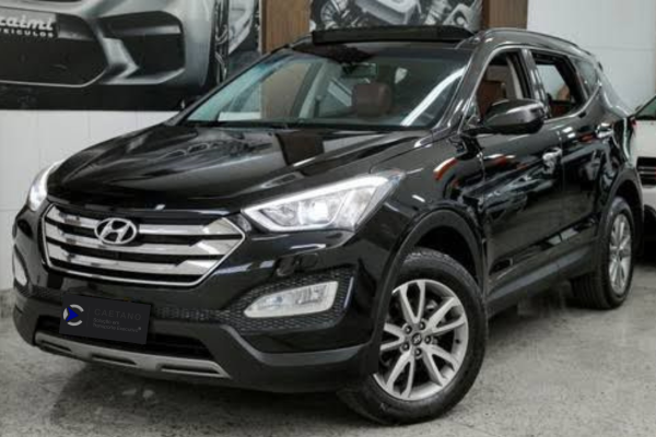 Transporte Executivo Blindado - Hyundai Santa Fé 07 lugares.