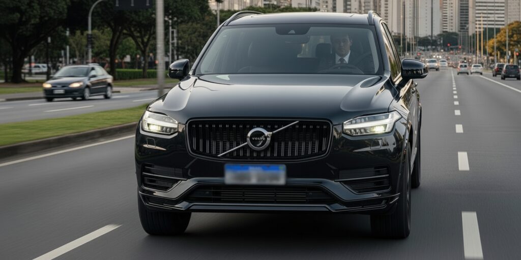 Transporte executivo blindado em BH com segurança nível III-A, conforto absoluto e motoristas especializados.