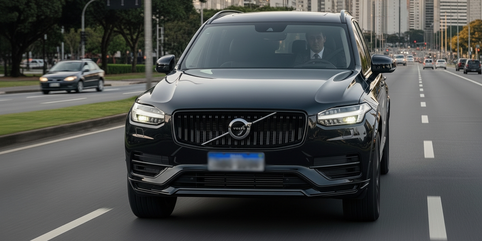 Transporte executivo blindado em BH com segurança nível III-A, conforto absoluto e motoristas especializados.