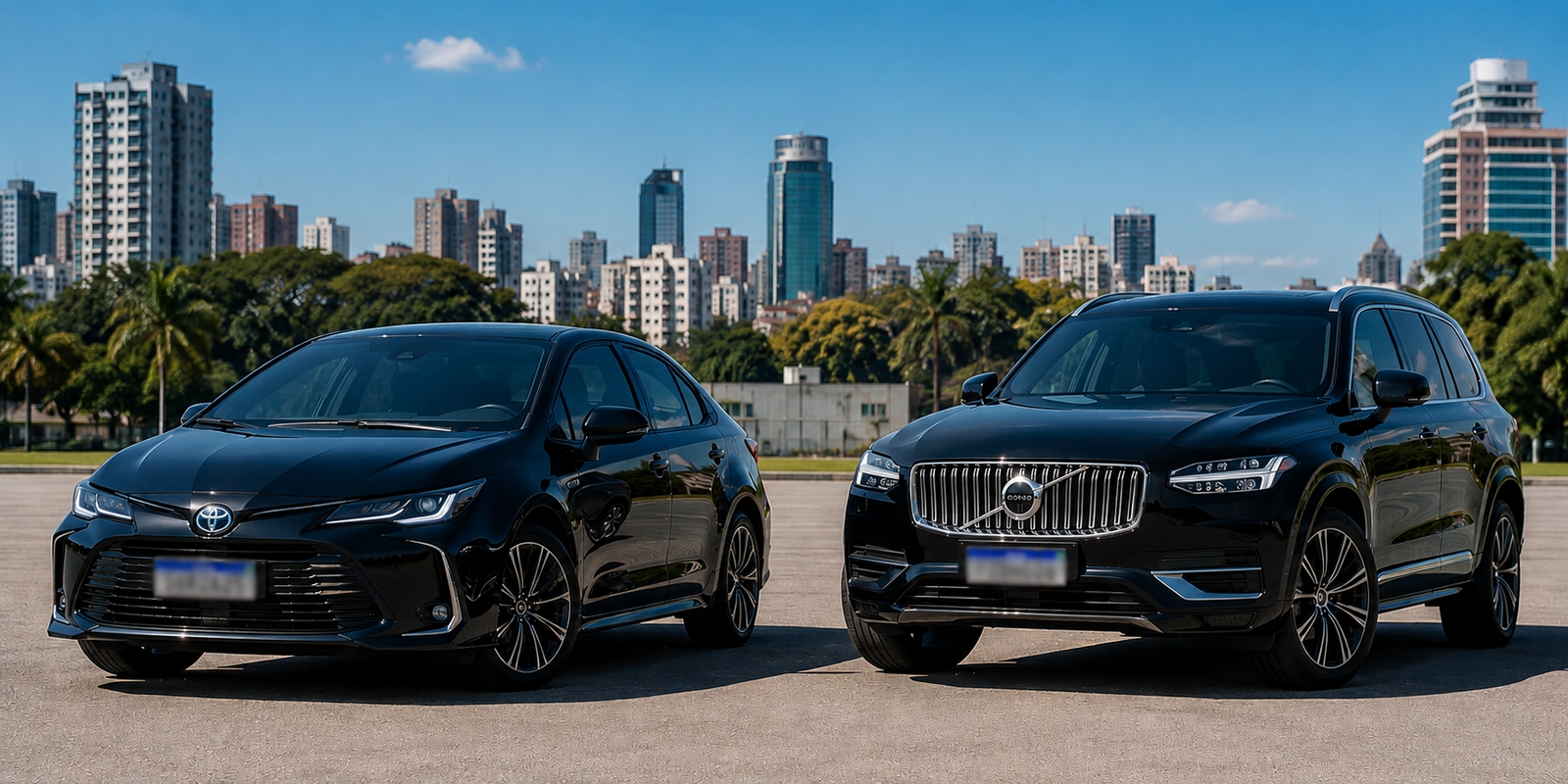 Sedan ou SUV: veja qual é ideal para transporte executivo em BH.
